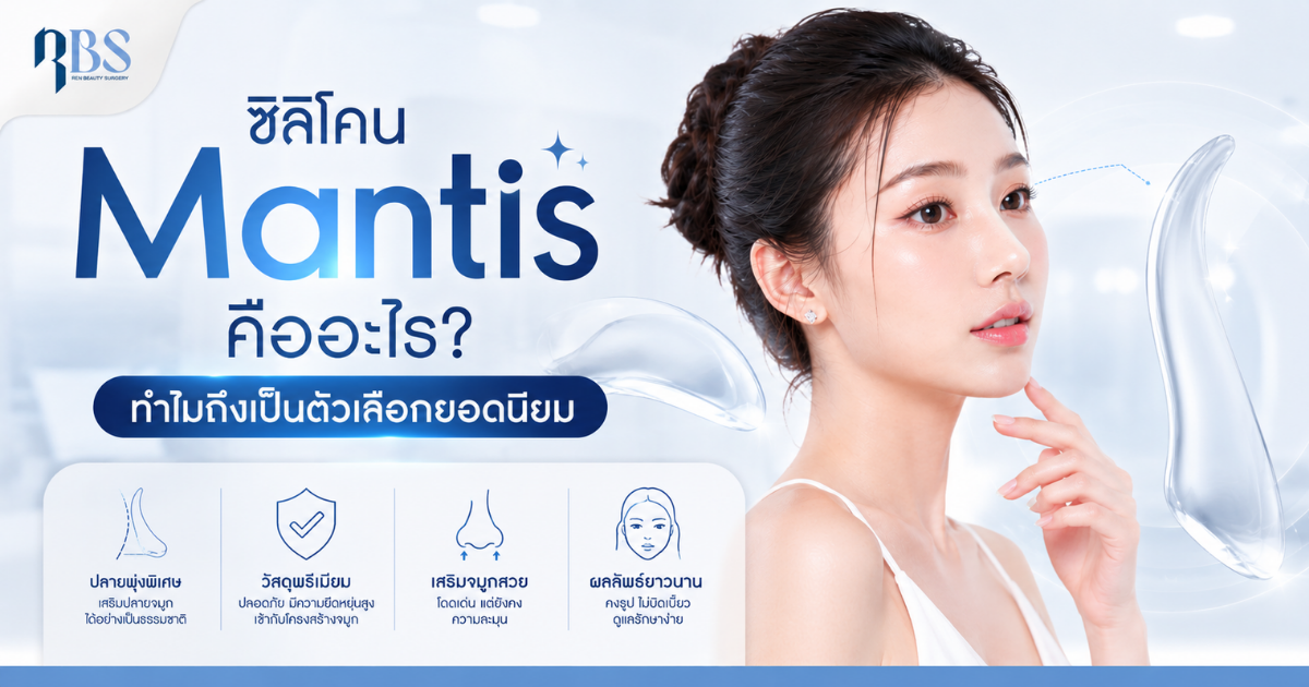 ซิลิโคน Mantis คืออะไร? ทำไมเป็นที่ยอดฮิตนิยมสำหรับการทำจมูก